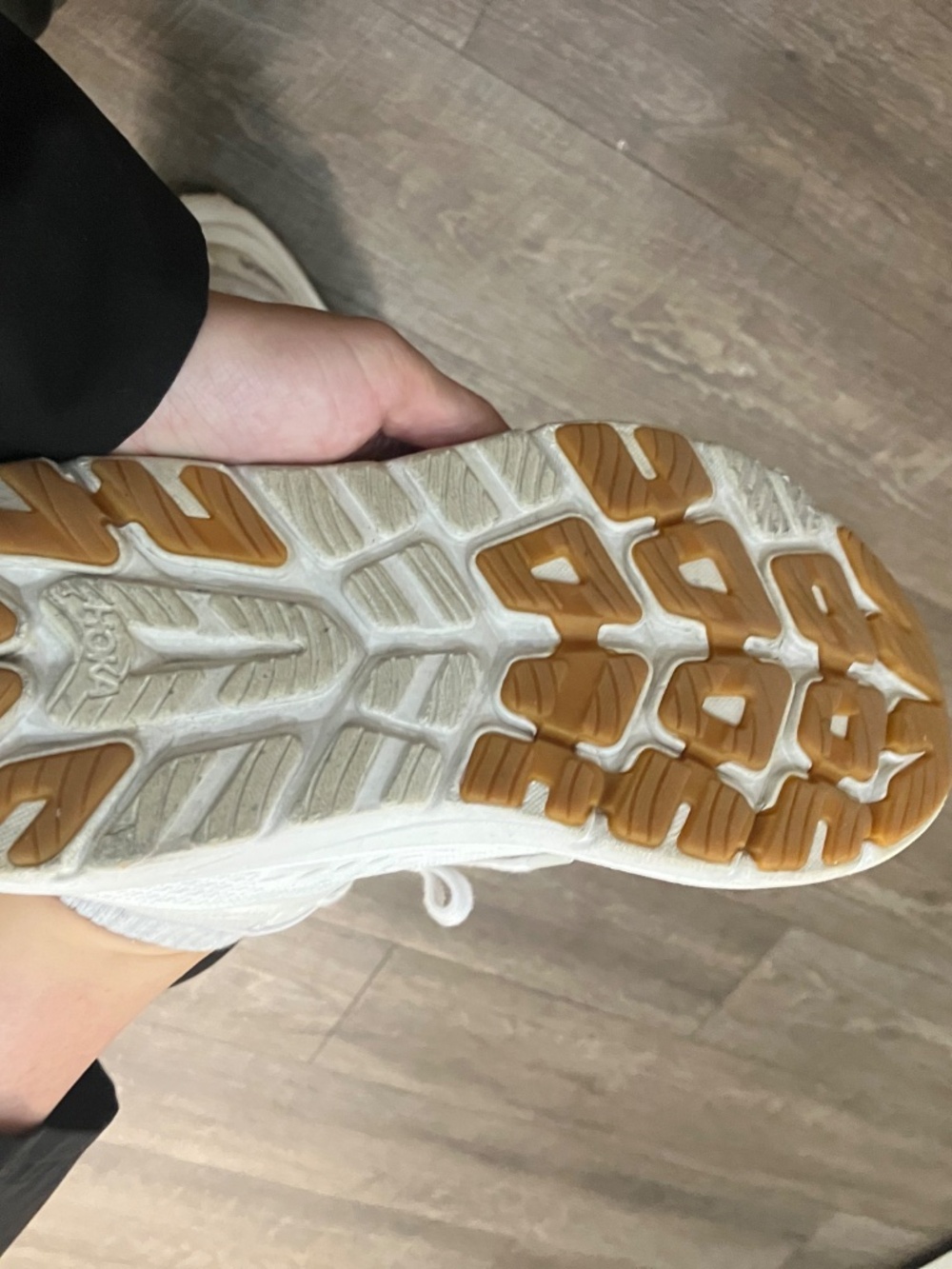 Women’s HOKAS Kawana White Sneakers Size 6/6.5B - Picture 8 of 10